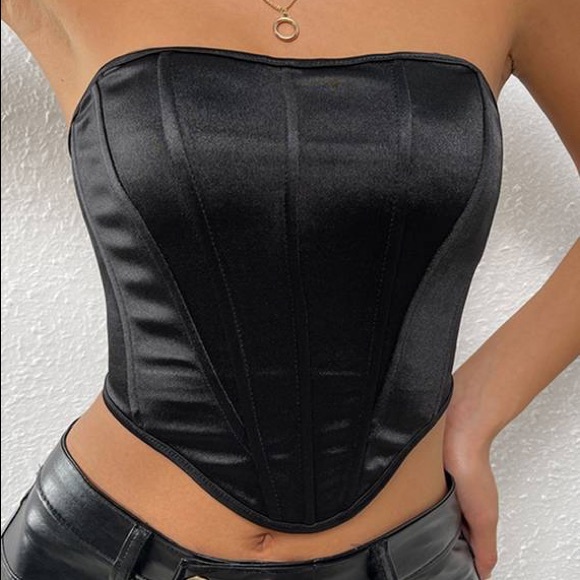Urbanic Tops Urbanic Boning Tube Top Corset Top Poshmark